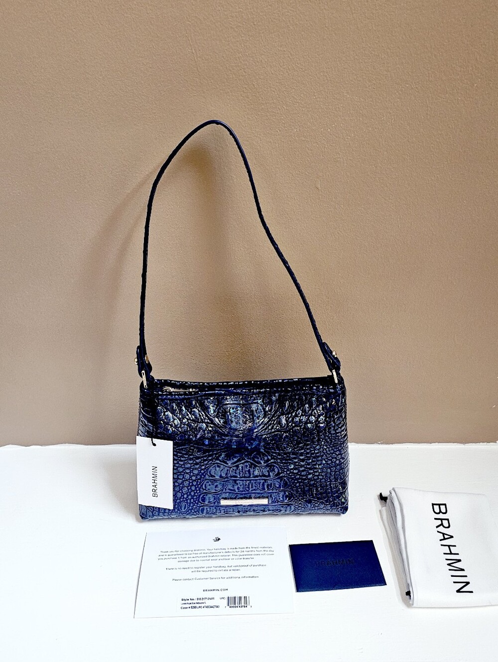 NWT Brahmin ROYAL BLUE Lorelei